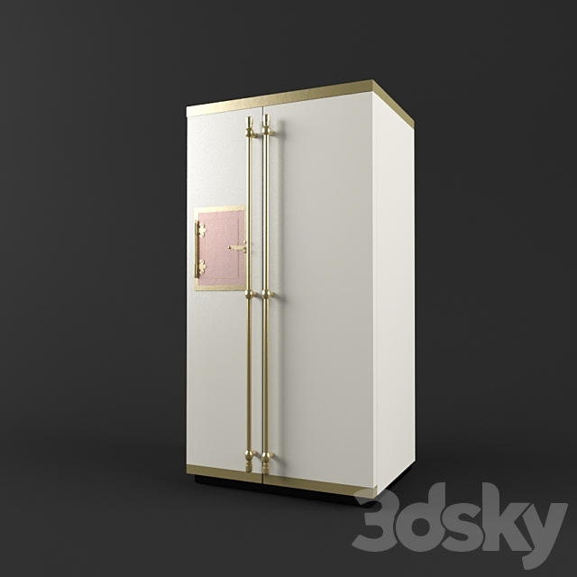 Refrigerator RESTART SPR 011 3DS Max Model - thumbnail 2