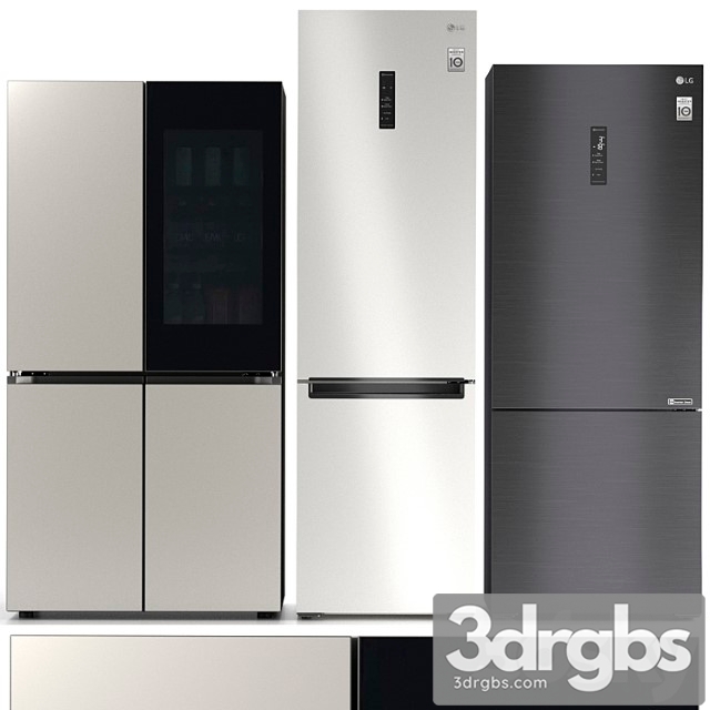 Refrigerator set lg 7 - thumbnail 1