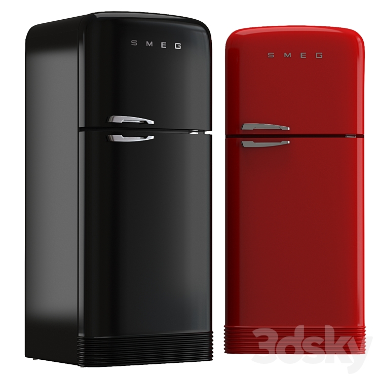 Refrigerator two-chamber SMEG 3DS Max - thumbnail 1