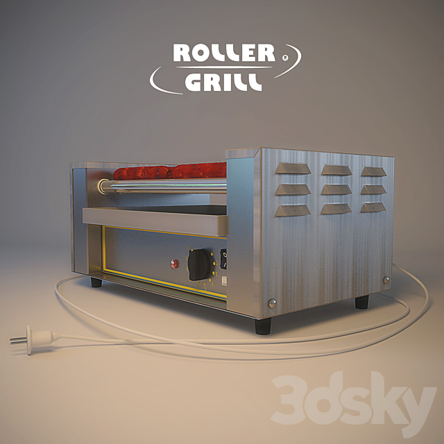 Roller grill rg5 _ 7 3DSMax File - thumbnail 1