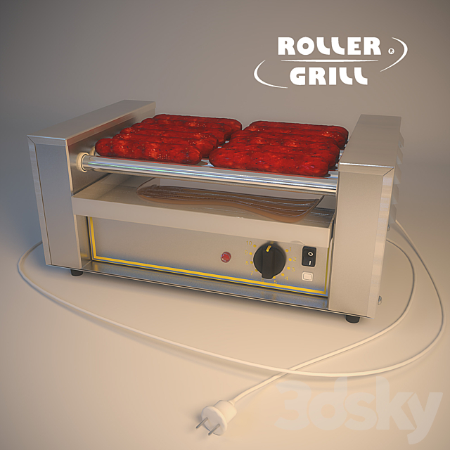 Roller grill rg5 _ 7 3DSMax File - thumbnail 2