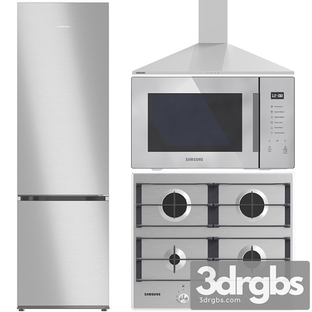 Samsung Appliance Collection 01 3 3dsmax Download - thumbnail 1