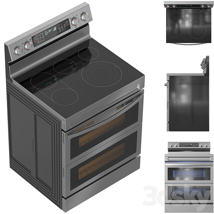 Samsung Appliance Collection 10 3DS Max Model - thumbnail 2
