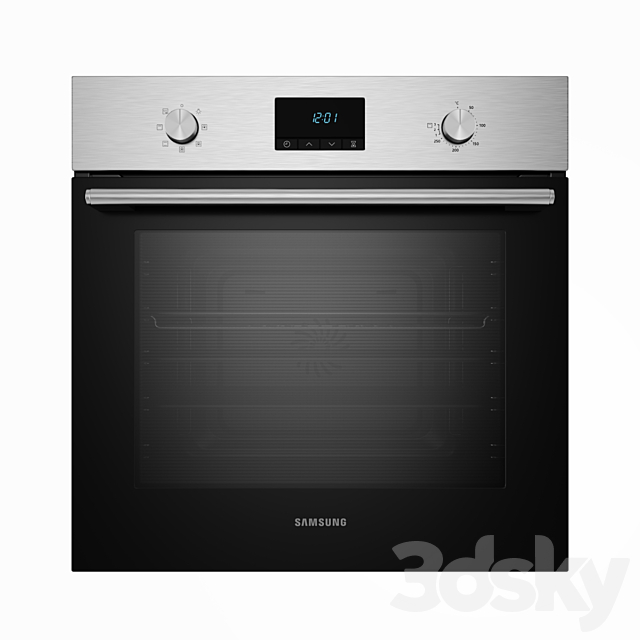 Samsung built-in kitchen appliances 3DSMax File - thumbnail 4