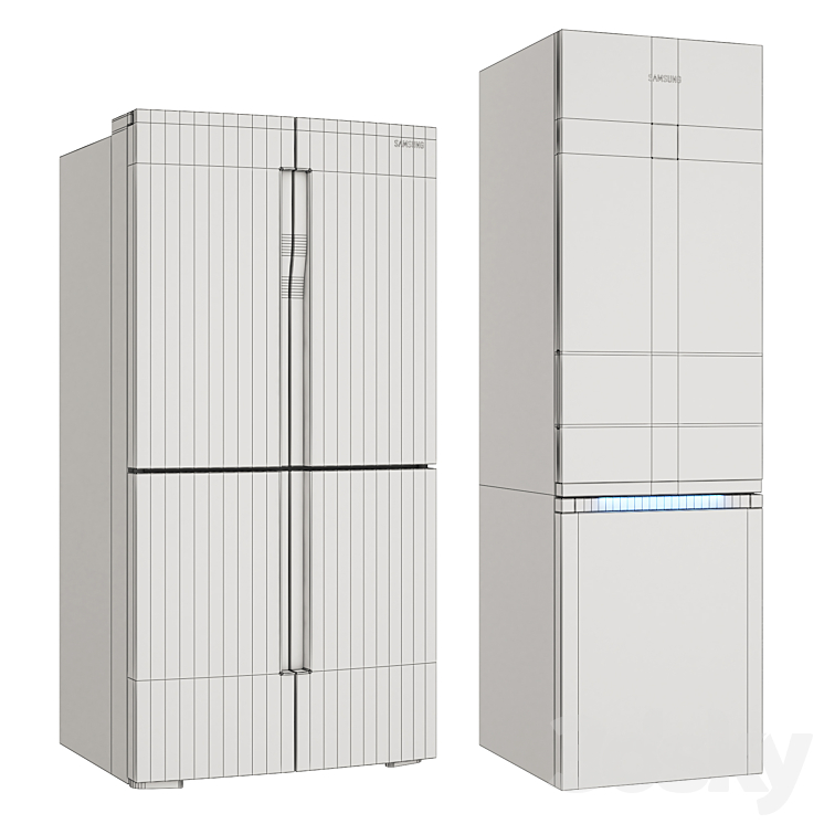 Samsung Fridge 3DS Max - thumbnail 2