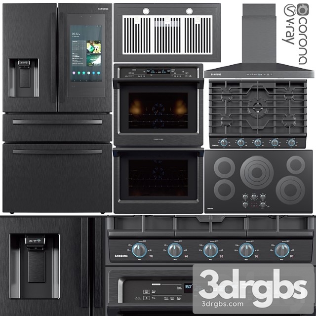 Samsung kitchen appliance set - thumbnail 1