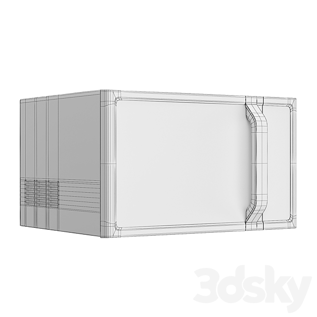 Samsung MC28H5013AW 3DS Max Model - thumbnail 5