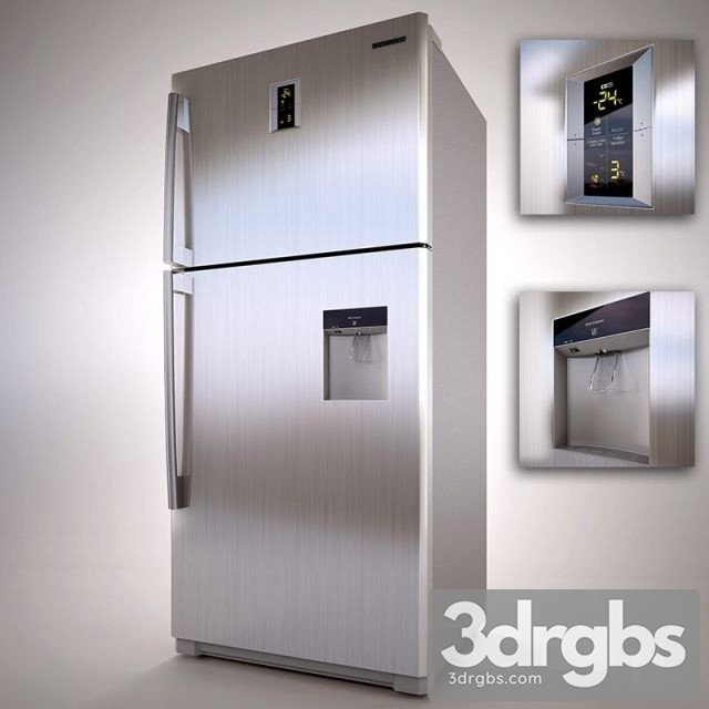 Samsung Refrigerator 3dsmax Download - thumbnail 1