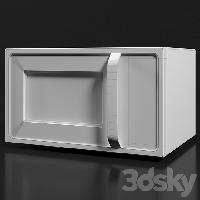 Samsung Smart Oven 3ds Max - thumbnail 3