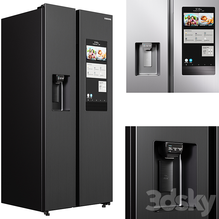 Samsung_Appliances_set01 3DS Max - thumbnail 2