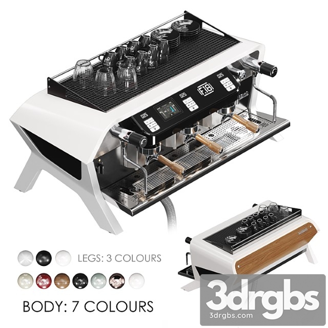 Sanremo f18 coffee machine 2 3dsmax Download - thumbnail 1