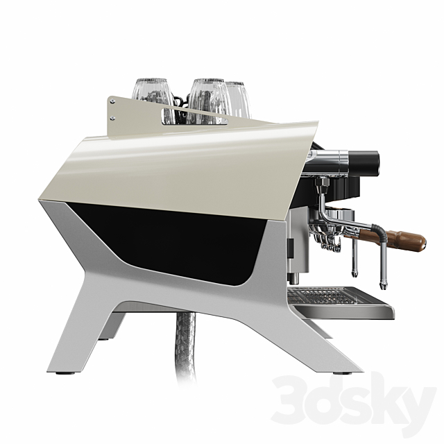 Sanremo F18 Coffee Machine 3DSMax File - thumbnail 4