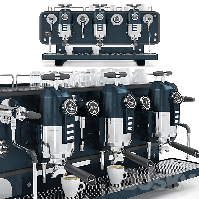 Sanremo Opera Coffee Machine 3DSMax File - thumbnail 1