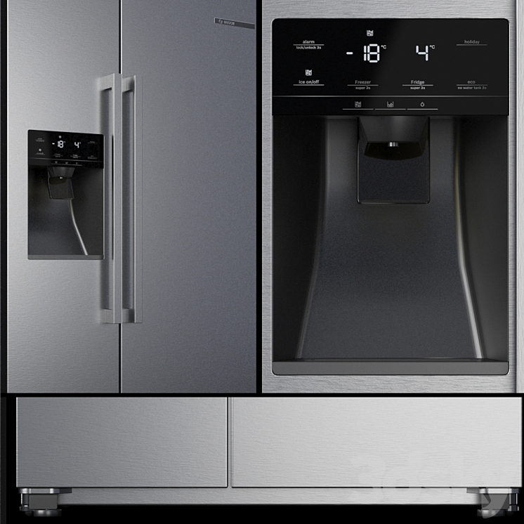 Set BOSCH Appliance 3DS Max - thumbnail 2