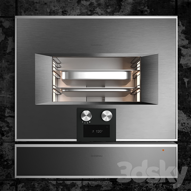 set Gaggenau 3ds Max - thumbnail 3