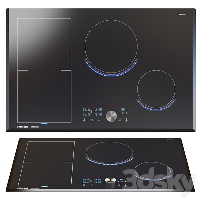 Set Samsung Appliance 3DSMax File - thumbnail 3