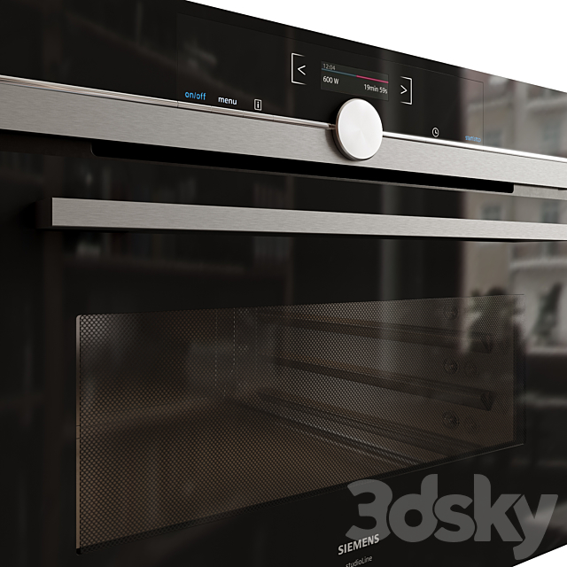 Siemens Appliances Set 3DS Max Model - thumbnail 2