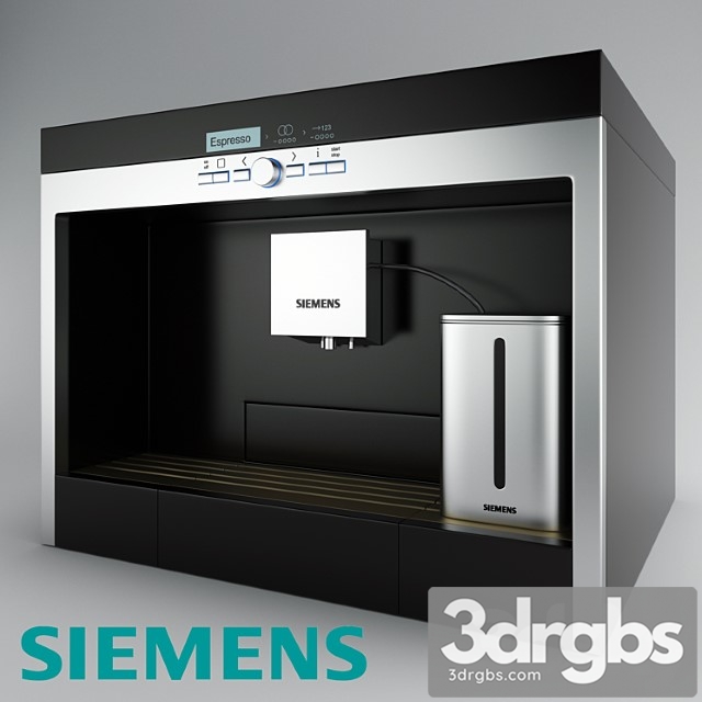 Siemens Coffee Machine Hxwxd 3dsmax Download - thumbnail 1