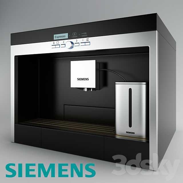 SIEMENS – coffee machine HxWxD 3DSMax File - thumbnail 1