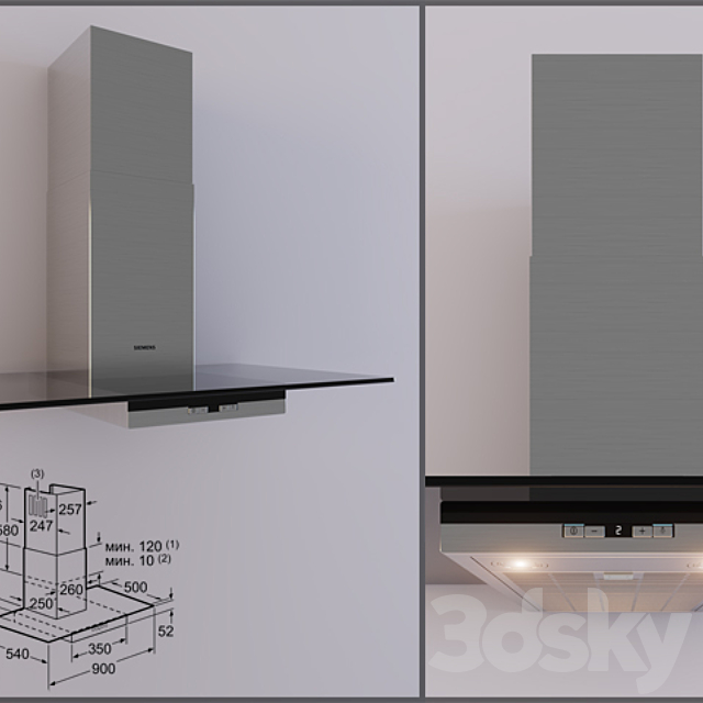 Siemens LC98GB540 3DSMax File - thumbnail 1