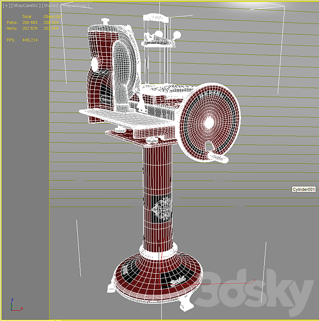 Sliser Berkel 3DS Max Model - thumbnail 3