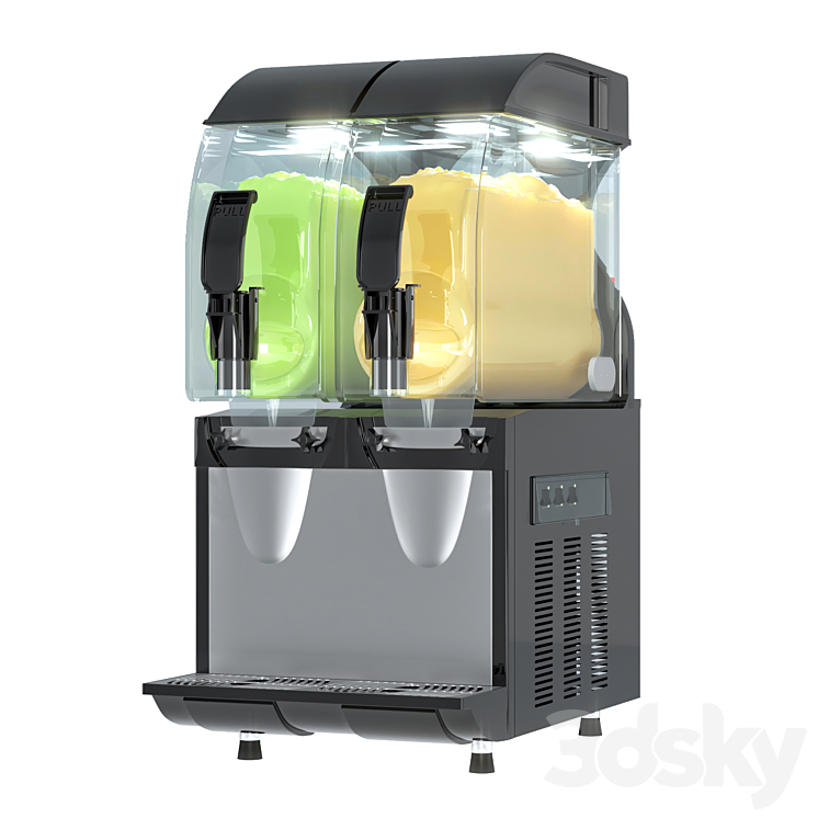 Slush machine SPM LUCE IPRO 2 M 3DS Max - thumbnail 2