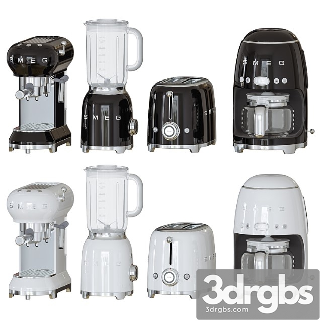 SMEG Appliance 3dsmax Download - thumbnail 1