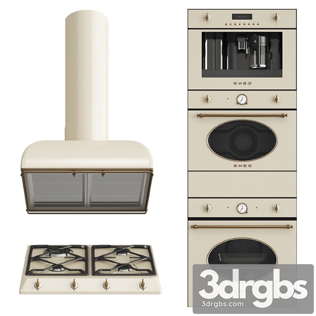 Smeg coloniale 2 3dsmax Download - thumbnail 1