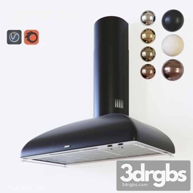 Smeg Coloniale 3dsmax Download - thumbnail 1