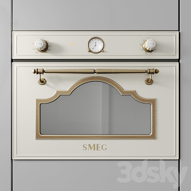 Smeg Cortina SF4750MPO 3DSMax File - thumbnail 1