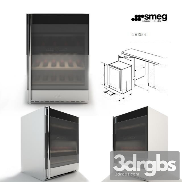 Smeg CVI38X 3dsmax Download - thumbnail 1