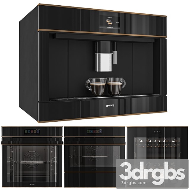 Smeg Dolce Stil Novo 4 3dsmax Download - thumbnail 1