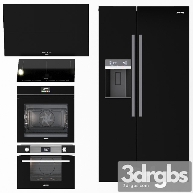 Smeg Equipment Set 3dsmax Download - thumbnail 1