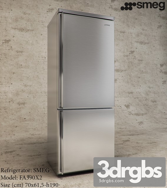 SMEG FA390X2 3dsmax Download - thumbnail 1