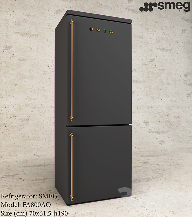 SMEG – FA800AO 3DSMax File - thumbnail 1