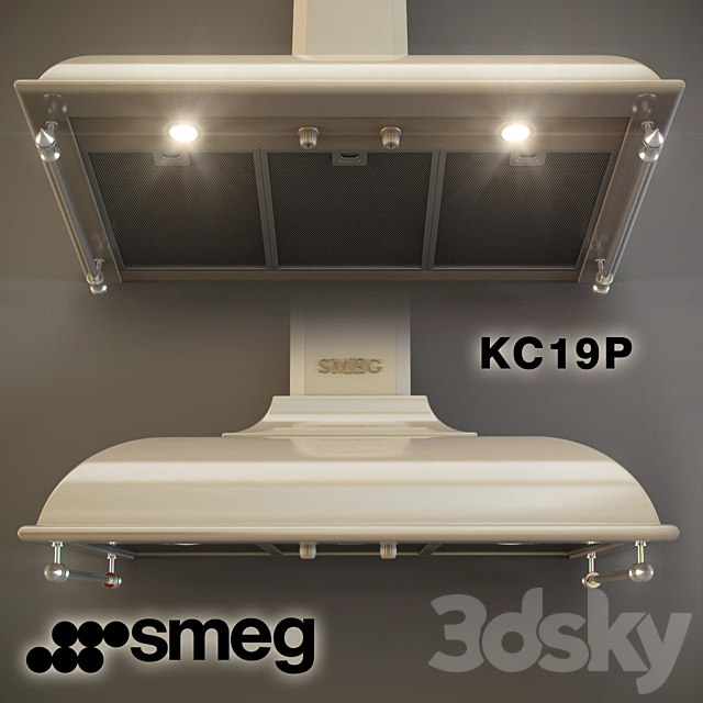 Smeg KC19P 3DSMax File - thumbnail 1