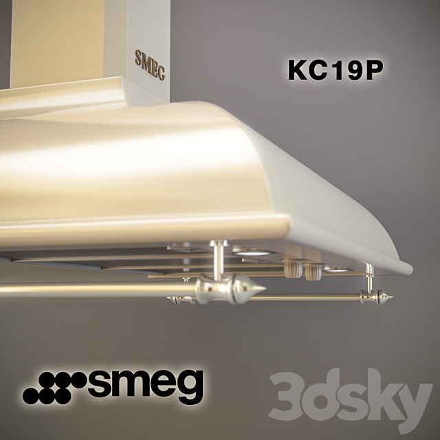 Smeg KC19P 3DSMax File - thumbnail 2