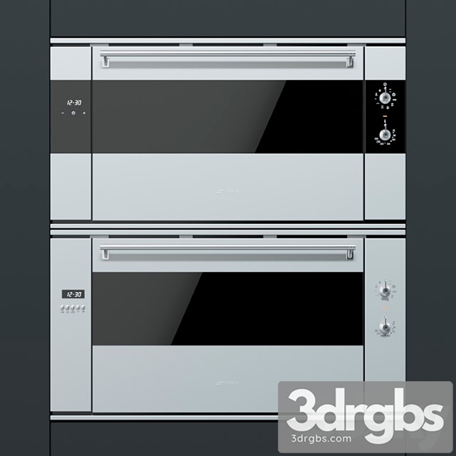 Smeg – oven sf9315xr and sf9310xr 2 3dsmax Download - thumbnail 1