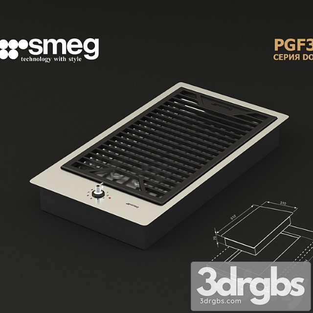 Smeg Pgf30b 3dsmax Download - thumbnail 1