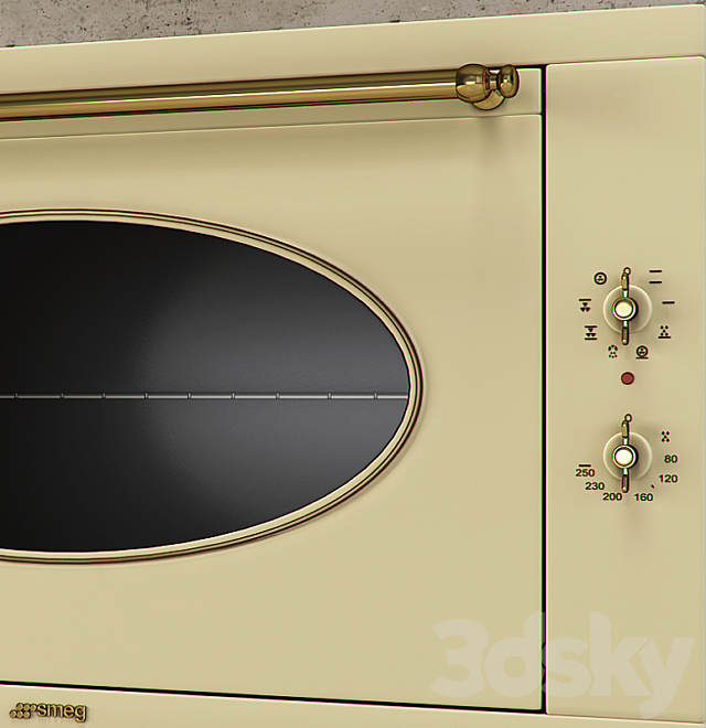 SMEG – S890PMFR7 3DSMax File - thumbnail 2