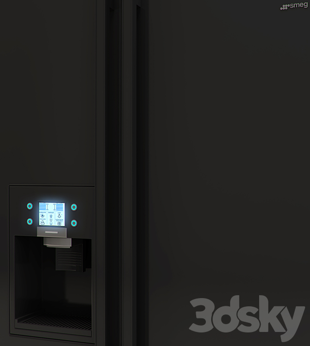 SMEG – SS55PNL 3DS Max Model - thumbnail 2