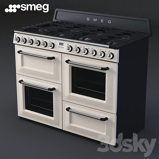 Smeg Victoria Aesthetic TR4110P1 3ds Max - thumbnail 1