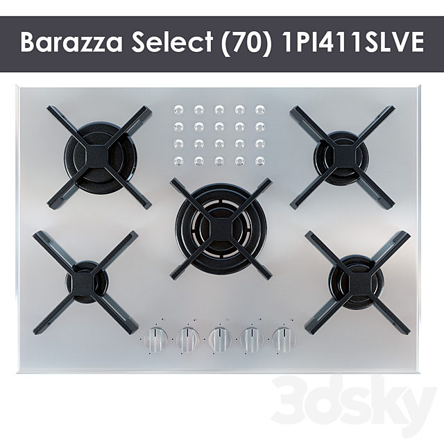 The hob Barazza Select (70) 1PI411SLVE 3DSMax File - thumbnail 1