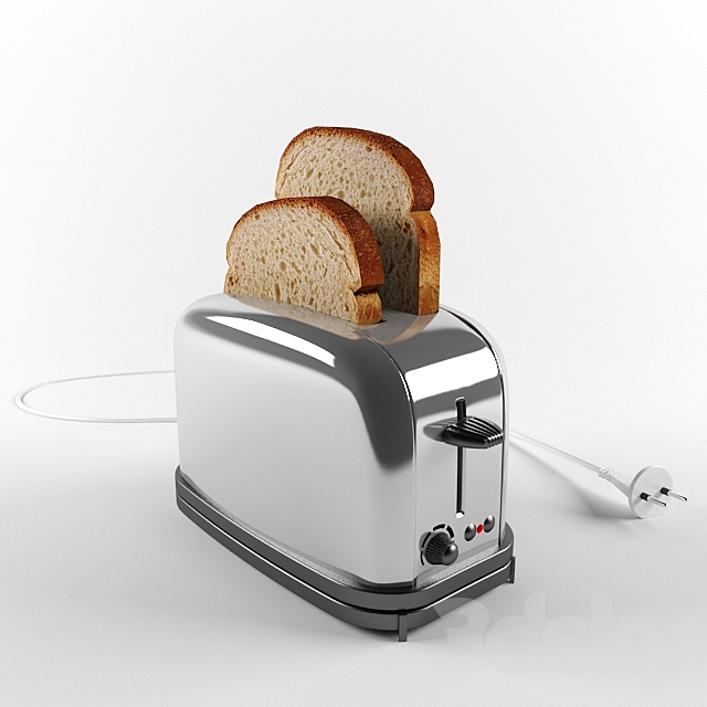 Toaster 3DSMax File - thumbnail 1