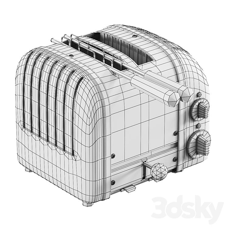 Toaster Dualit 3DS Max - thumbnail 2