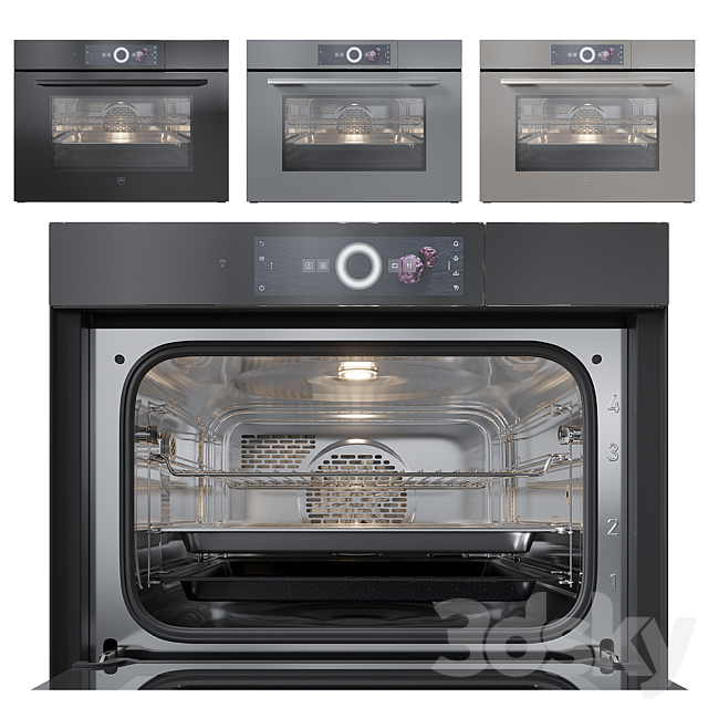 V-ZUG Appliance Set 3 3DS Max Model - thumbnail 4