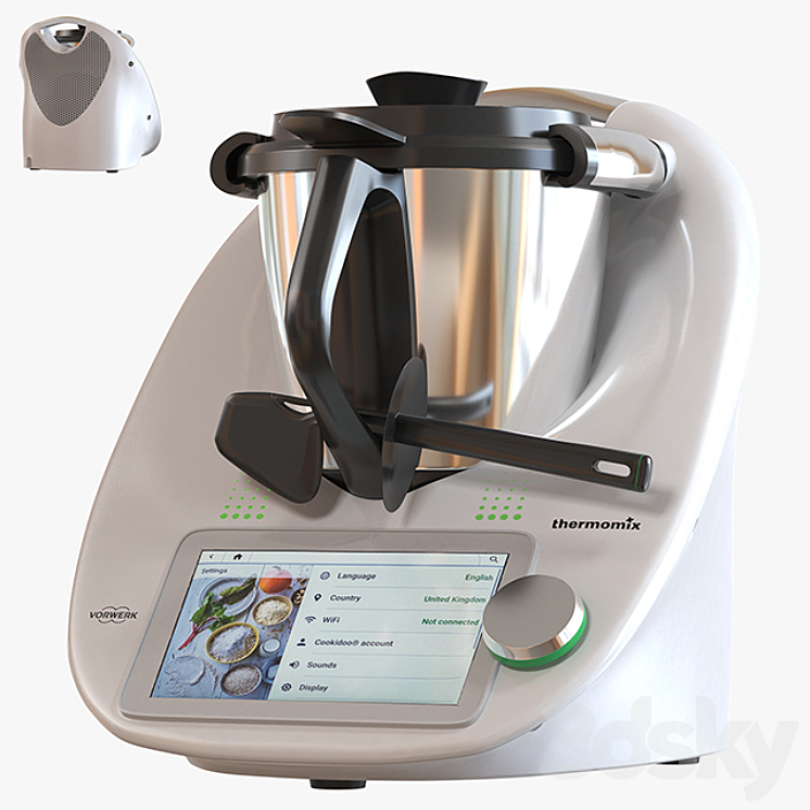 Vorwerk Thermomix TM6 3DS Max - thumbnail 1