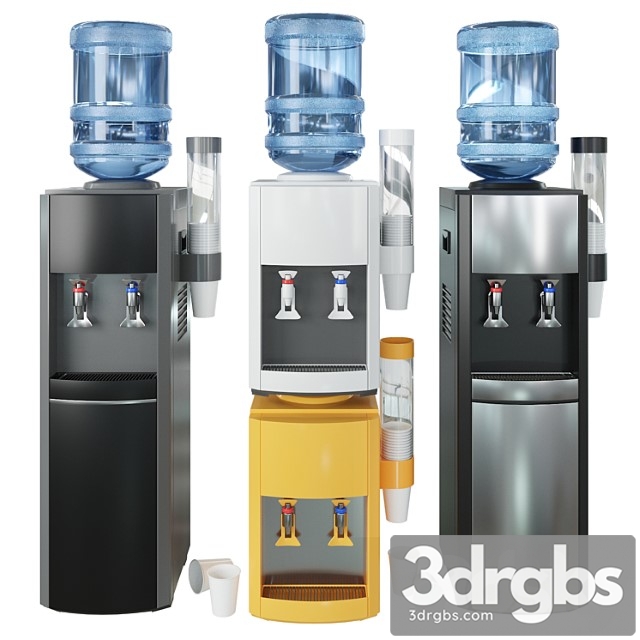 Water Cooler 3dsmax Download - thumbnail 1