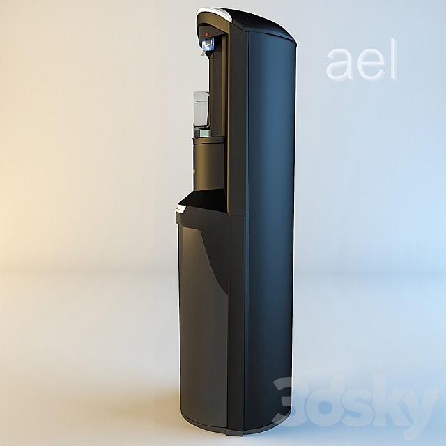 Water cooler LC-AEL-812a 3DS Max Model - thumbnail 2