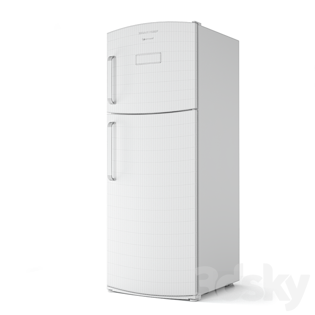 Whirlpool Refrigerator 3DSMax File - thumbnail 3